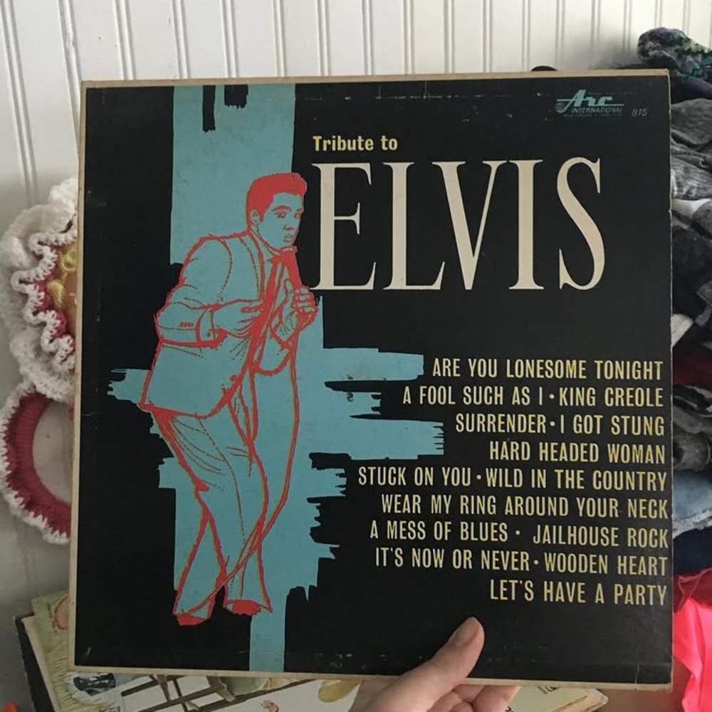 Tribute to E L V I S vinyl record